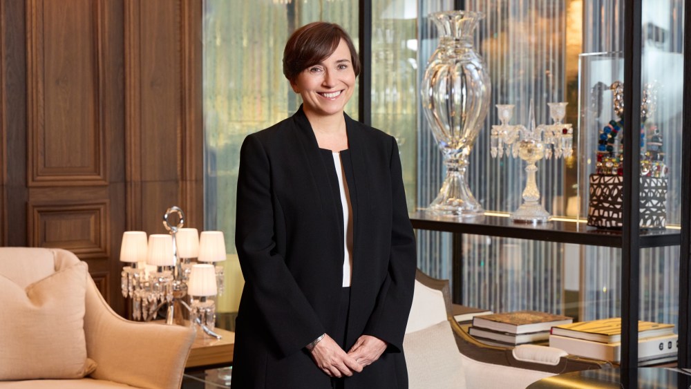 Thais Roda is CEO of Baccarat in North America.
