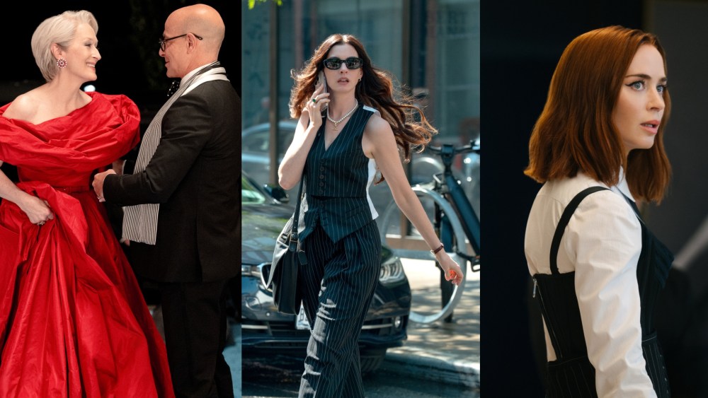 Meryl Streep, Stanley Tucci, Anne Hathaway and Emily Blunt in 'The Devil Wears Prada 2.'