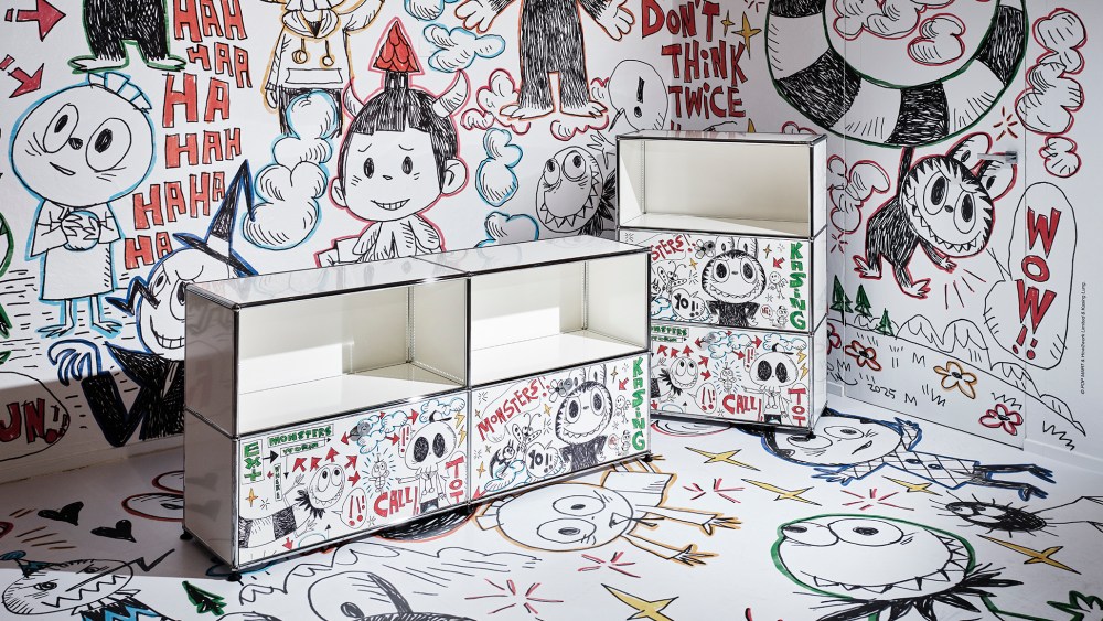 USM Modular Cabinets in collaboration with Kasing Lung