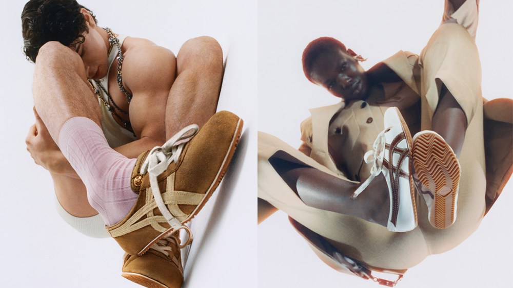 Versace, Onitsuka Tiger, sneakers, loafers, collaboration