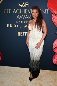 Jennifer Hudson at the 2026 AFI Life Achievement Award: A Tribute to Eddie Murphy held at The Dolby Theatre on April 18, 2026 in Los Angeles, California.