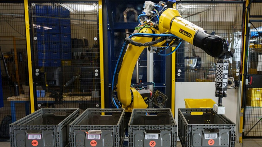 CEO Andy Jassy used Wednesday's earnings call to make clear that despite massive investments in warehouse automation, Amazon still sees significant room to grow its robotics operations.