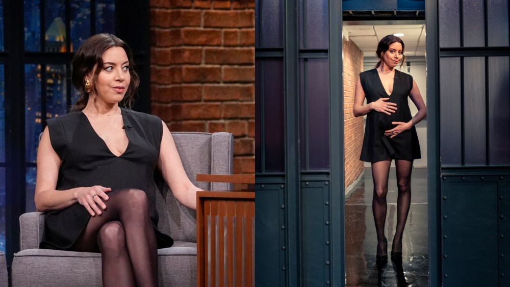 Aubrey Plaza on 'Seth Meyers'