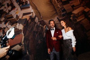 Joshua Jackson and Katie Holmes