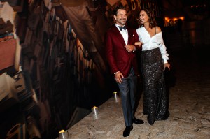Joshua Jackson and Katie Holmes