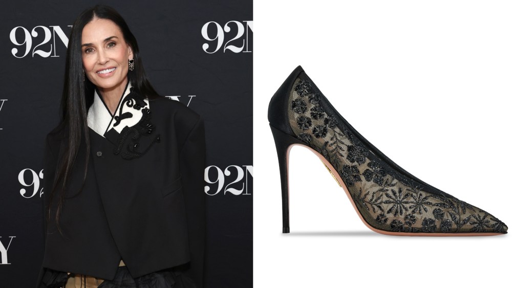 Demi Moore at the "Sound of a Woman" at 92NY on Tuesday in New York City.