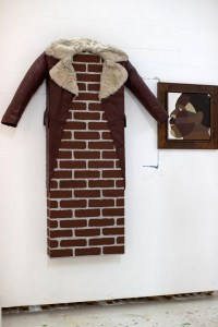 A look inside Derrick Adams' studio.