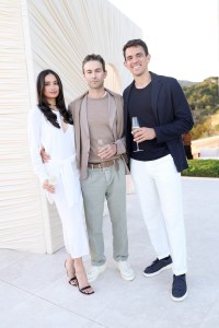Kelsey Merritt, Chace Crawford and Gianni Forlini