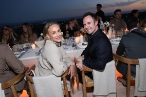 Sharon Stone and Matteo Veronesi