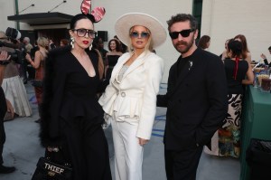 B. Åkerlund, Fergie and David Koma at Fashion Trust U.S. Awards 2026 held at Nya Studios West on April 07, 2026 in Los Angeles, California.