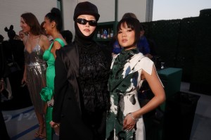 Ayumi Perry and Rei Ami at Fashion Trust U.S. Awards 2026 held at Nya Studios West on April 07, 2026 in Los Angeles, California.