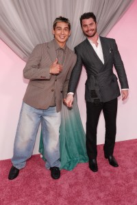 Evan Mock and Chase Stokes at the Fashion Trust U.S. Awards 2026 held at Nya Studios West on April 07, 2026 in Los Angeles, California.