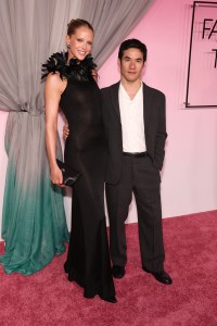 Abby Champion and Joseph Altuzarra at the Fashion Trust U.S. Awards 2026 held at Nya Studios West on April 07, 2026 in Los Angeles, California.