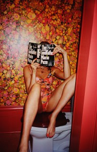 Jenna Lyons in Left on Friday campaign with Hotel Saint Vincent 