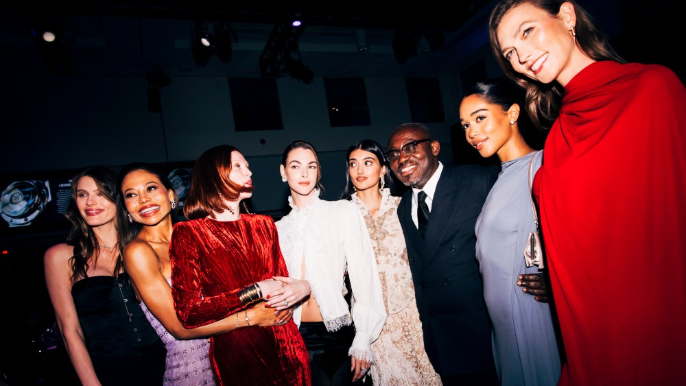 Madison Headrick Nahmad, Emma Thynn, Karen Elson, Vittoria Ceretti, Neelam Gill, Edward Enninful, Laura Harrier and Karlie Kloss.