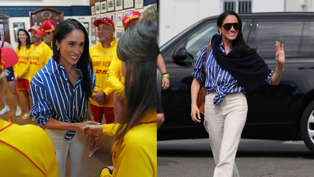 Meghan Markle wears Matteau and more for Sydney stop during Australia visit.