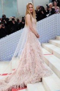 Nicole Kidman at the 2023 Met Gala: Karl Lagerfeld: A Line of Beauty held at the Metropolitan Museum of Art on May 1, 2023 in New York, New York.