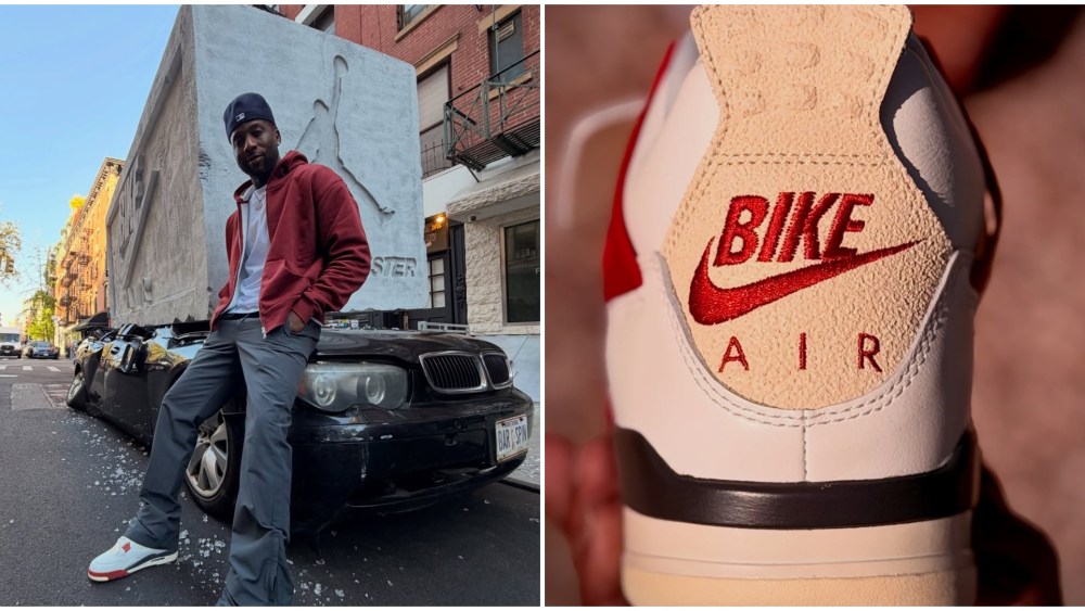 Nigel Sylvester, Air Jordan 4 sneakers