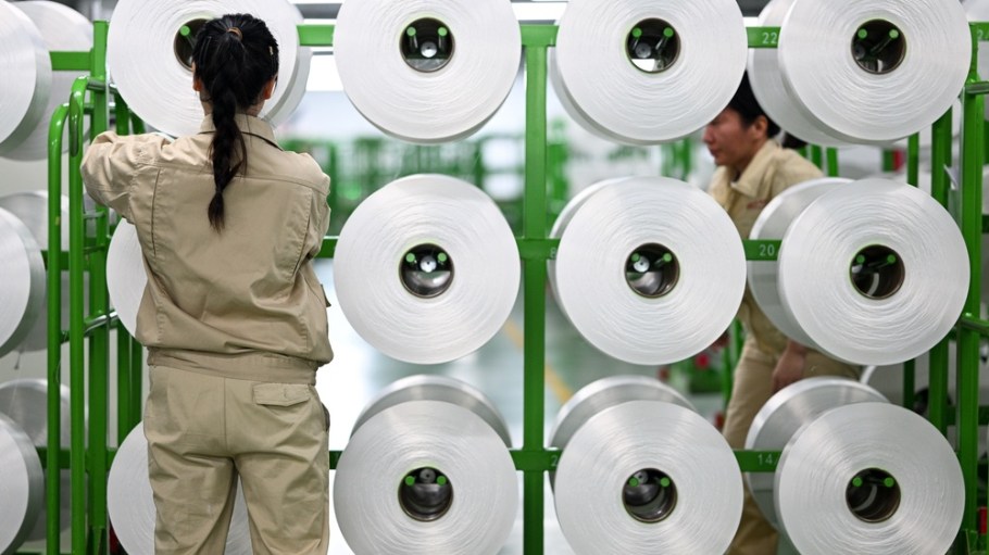 Recycled polyester factory