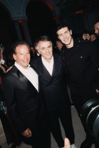 Gary Friedman, Nerio Alessandri and Roberto Bolle