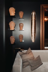 The scene at the Restoration Hardware Grand Opening event in Milan.