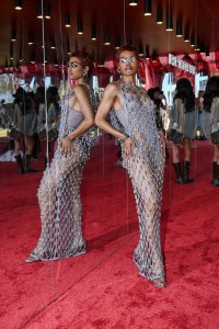 Teyana Taylor at the 9th Annual REVOLVE Festival on April 11, 2026 in Indio, California.