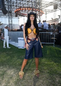Camilla Araujo at the 9th Annual REVOLVE Festival on April 11, 2026 in Indio, California.