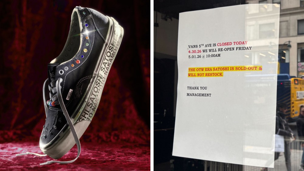 Satoshi Nakamoto Vans NYC Release Shut Down