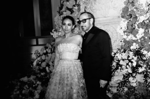 Chloe Mendel Corgan and Gilles Mendel