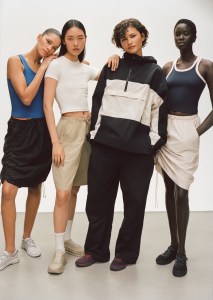 Looks from the Zendaya and On’s co-created line of apparel and footwear.