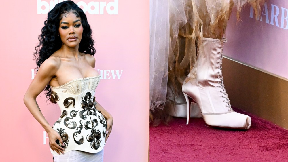 Teyana Taylor at the 2026 Billboard Women in Music Awards held at the Hollywood Palladium on Wednesday in Los Angeles, California.
