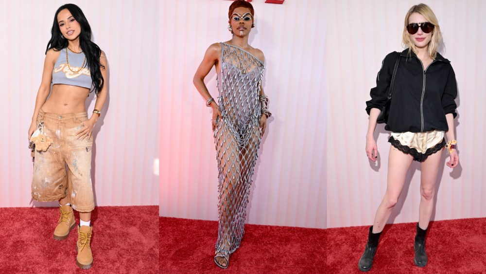 Celebrity shoes at Coachella 2026.