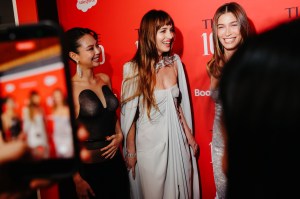 Jennie, Dakota Johnson and Hailey Bieber