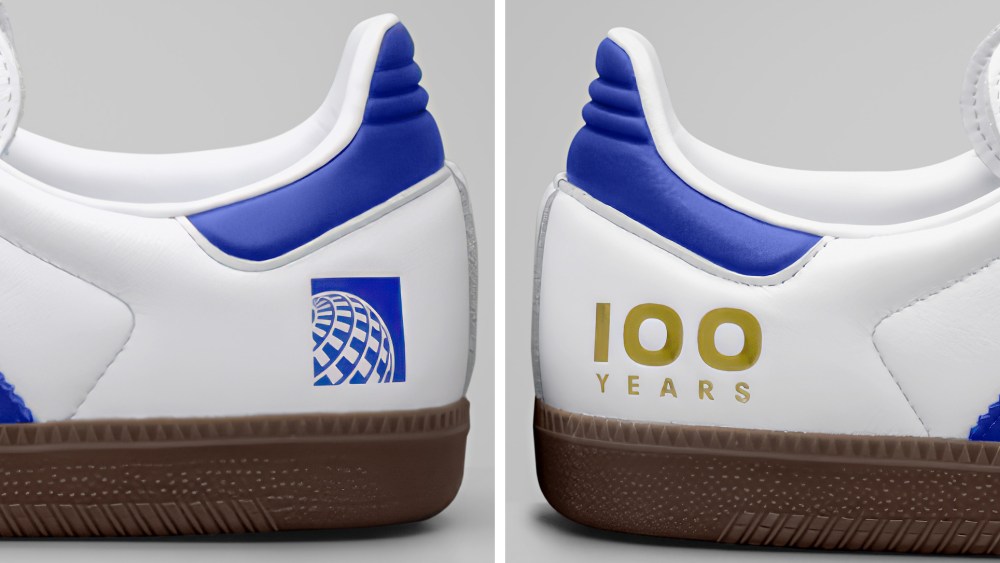 United Airlines Adidas Samba 100th Anniversary