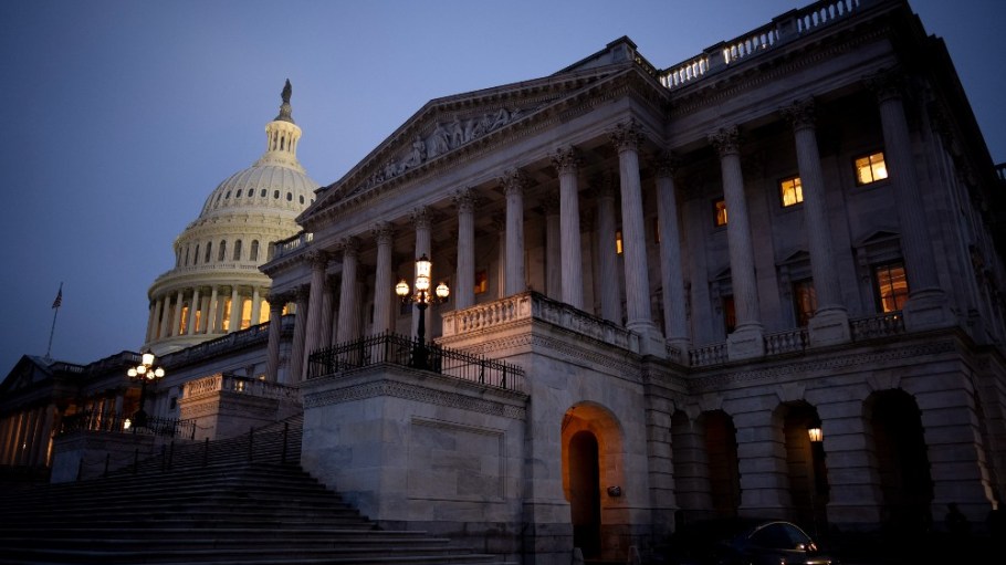 The U.S. Capitol building.