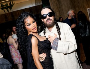 Teyana Taylor and Alessandro Michele
