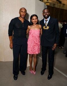 Blakely Thornton, Mindy Kaling and John Imah