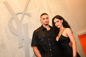 Miguel Harichi and Leah Kateb