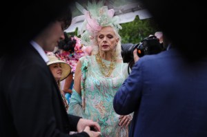 The scene at Central Park Hat Luncheon.