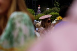 The scene at Central Park Hat Luncheon.