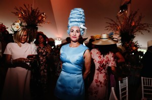 The scene at Central Park Hat Luncheon.