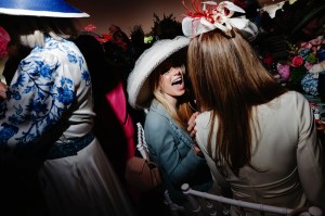 The scene at Central Park Hat Luncheon.
