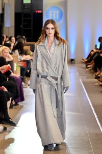 A model walks the runway during the FIT's 2026 Future of Fashion runway show on May 07, 2026 in New York City.