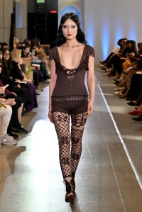 A model walks the runway during the FIT's 2026 Future of Fashion runway show on May 07, 2026 in New York City.