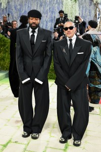 Maxwell Osborne and Dao-Yi Chow at The 2026 Met Gala Celebrating "Costume Art" held at The Metropolitan Museum of Art on May 04, 2026 in New York, New York.
