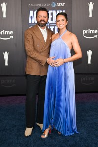 Brad Tursi and Roxanne King at The 61st Academy of Country Music Awards held at MGM Grand Garden Arena on May 17, 2026 in Las Vegas, Nevada.