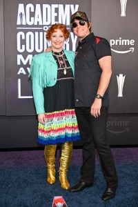 Leigh Nash and Stephen Wilson Jr. at The 61st Academy of Country Music Awards held at MGM Grand Garden Arena on May 17, 2026 in Las Vegas, Nevada.