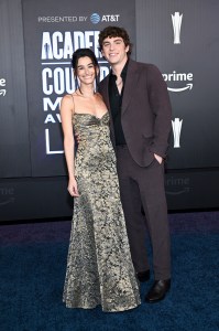 Sella Lefty and Vincent Mason at The 61st Academy of Country Music Awards held at MGM Grand Garden Arena on May 17, 2026 in Las Vegas, Nevada.