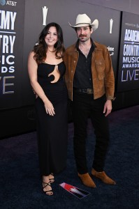Madeline Haney and Dustin Haney at The 61st Academy of Country Music Awards held at MGM Grand Garden Arena on May 17, 2026 in Las Vegas, Nevada.