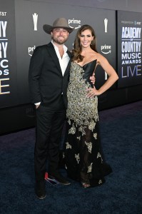 Dallas Wilson and Lauren Wilson at The 61st Academy of Country Music Awards held at MGM Grand Garden Arena on May 17, 2026 in Las Vegas, Nevada.